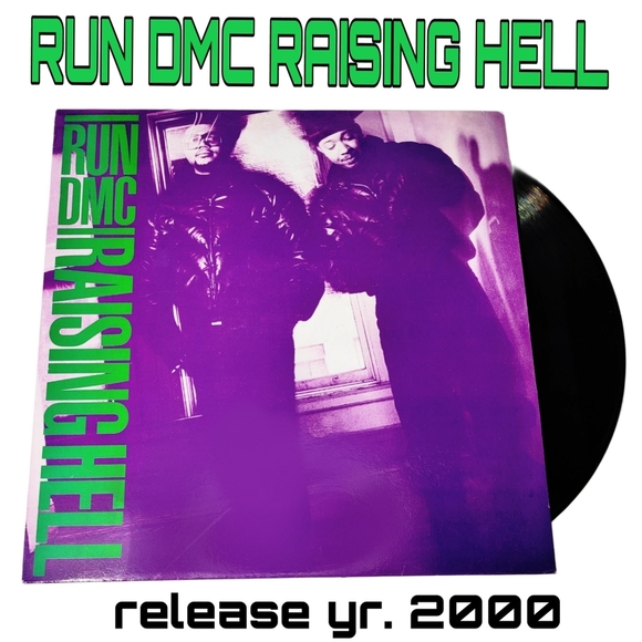 Run DMC Raising Hell Yr 2000 Reissue? Vinyl Record - Picture 1 of 3